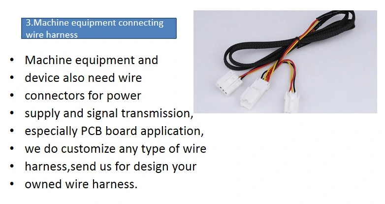 OEM ODM Factory Wire Harness for 3c Electronic with Medical Device Game Machine Home Appliance Automotive Accessories