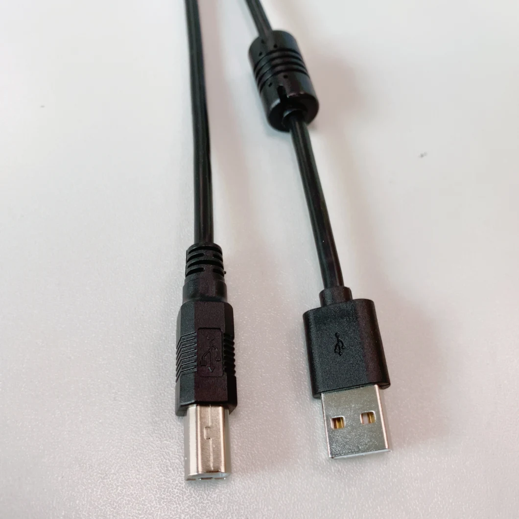 USB 2.0 3.0 Printer Type a Male to Type B Male Data Transmission Printer Scanner Cable for HP Canon Epson