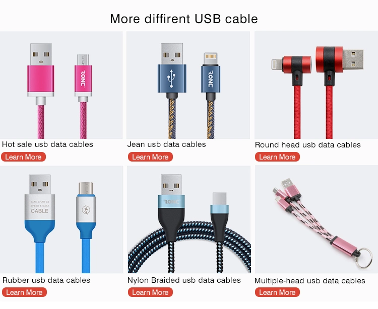 2018 Super Strong USB 2.0 Mini Data Cable High Quality for Mobile Phone