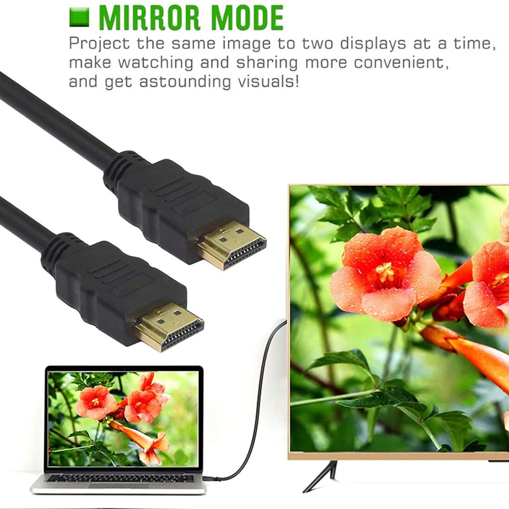 Hot Sales Video HDMI Flat Cable 3D 1080P 4K HDMI TV 2.0 Cable Support 2160p 4K*2K for HDTV