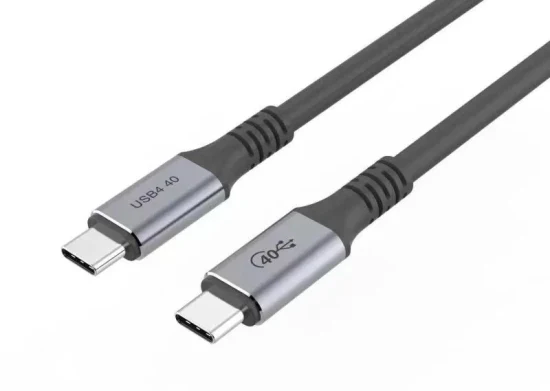 Cavo USB da 3A C a C a ricarica rapida per telefoni cellulari