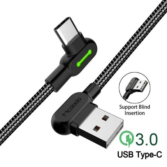 Cavo micro USB a ricarica rapida 3A Cavo dati caricabatterie QC3.0