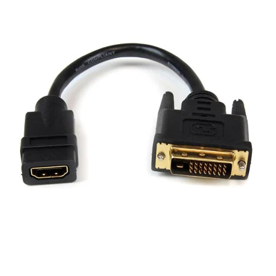 Cavo adattatore video da HDMI a DVI-D Cavo adattatore da HDMI femmina a DVI maschio