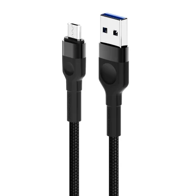 Cavo di ricarica rapido da USB a micro tipo C da pesca specifico per fabbrica da 1 m 2 m 5 V 3 A 480 Mbps 2.0 per telefoni cellulari